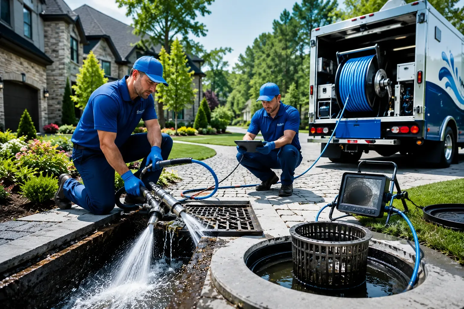 Local outdoor drain cleaning professionals in Newbury, OH