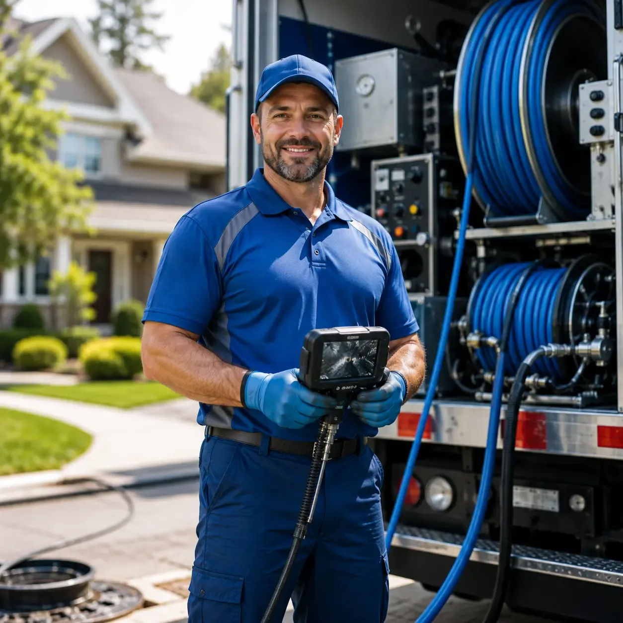 Local outdoor drain cleaning specialists in Newbury, OH
